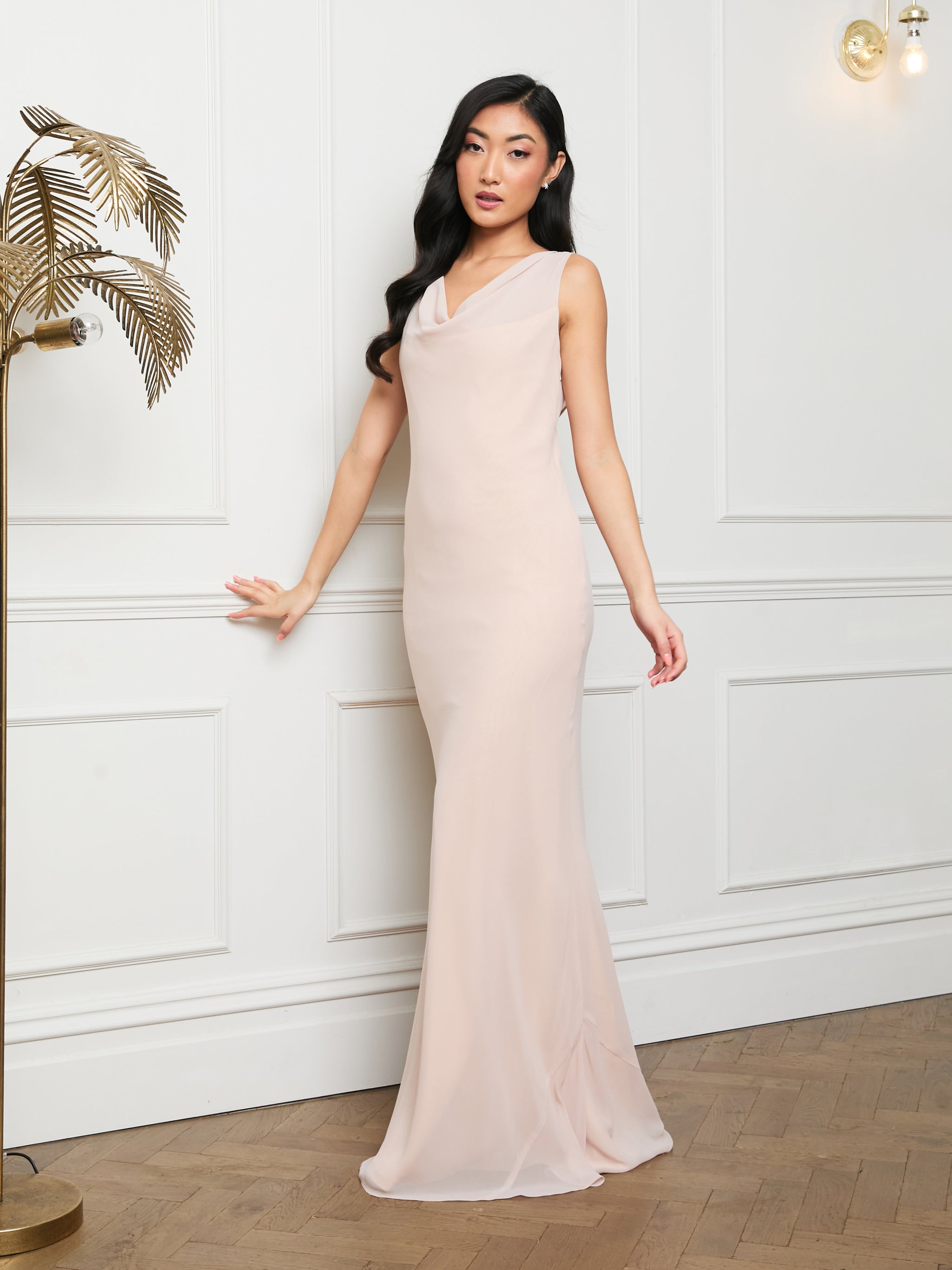 nude bridesmaid dresses uk Keeva Nude Blush Bridesmaid Dress UK12 / Core / Nude Blush main image 1