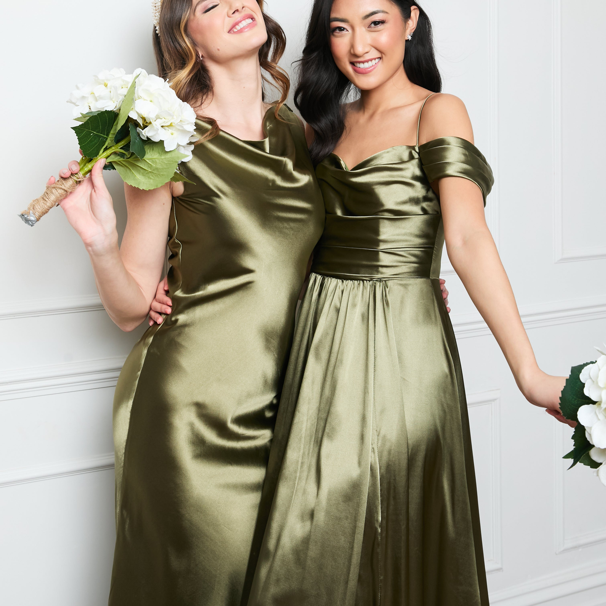 silk bridesmaid dresses uk Satin Bridesmaid Dresses