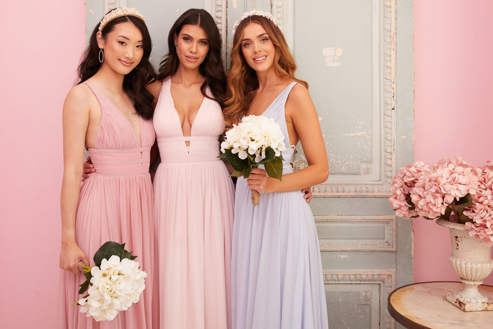 Berry bridesmaid 2024 dresses uk