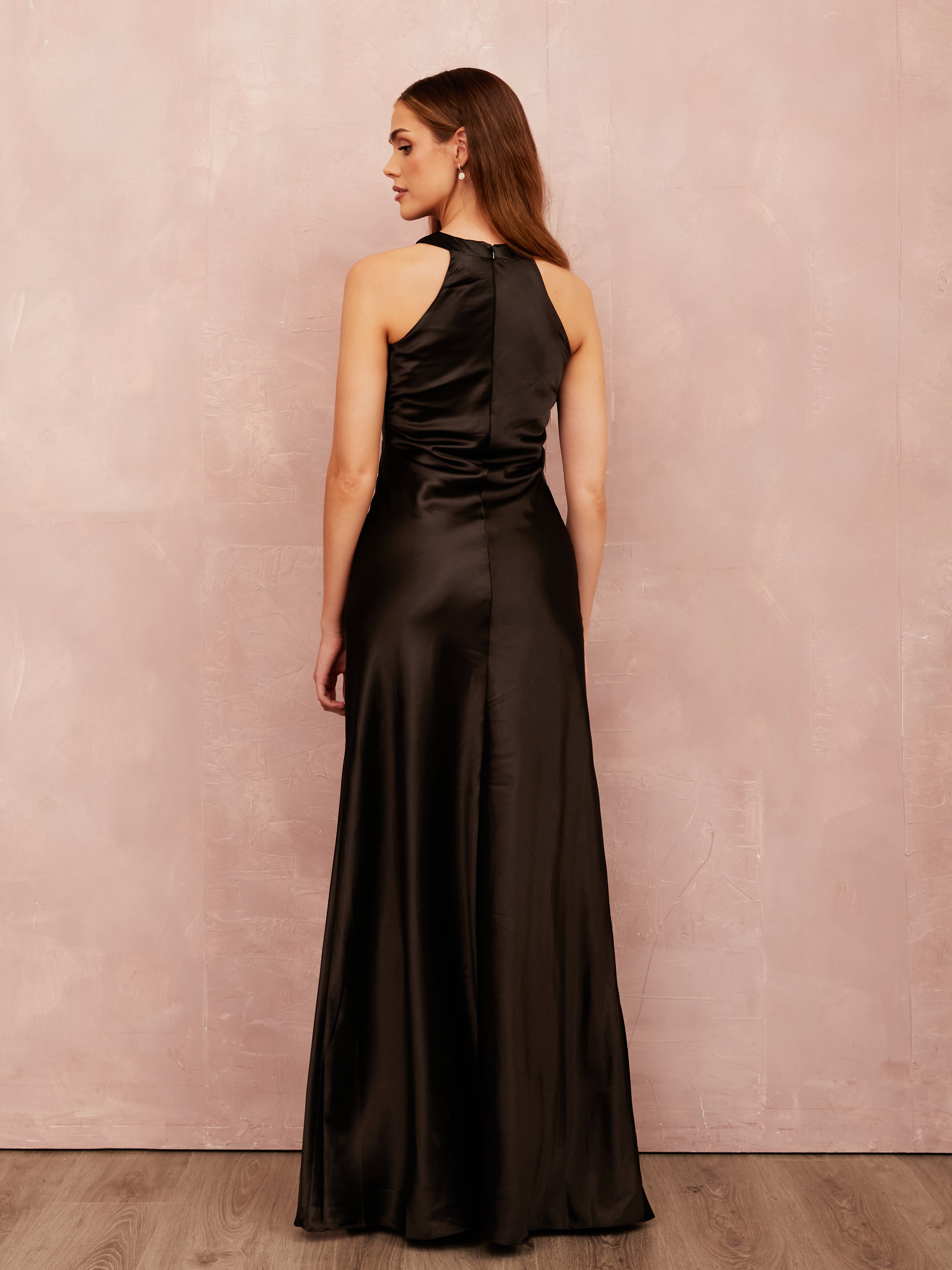 Alysia Satin - Black