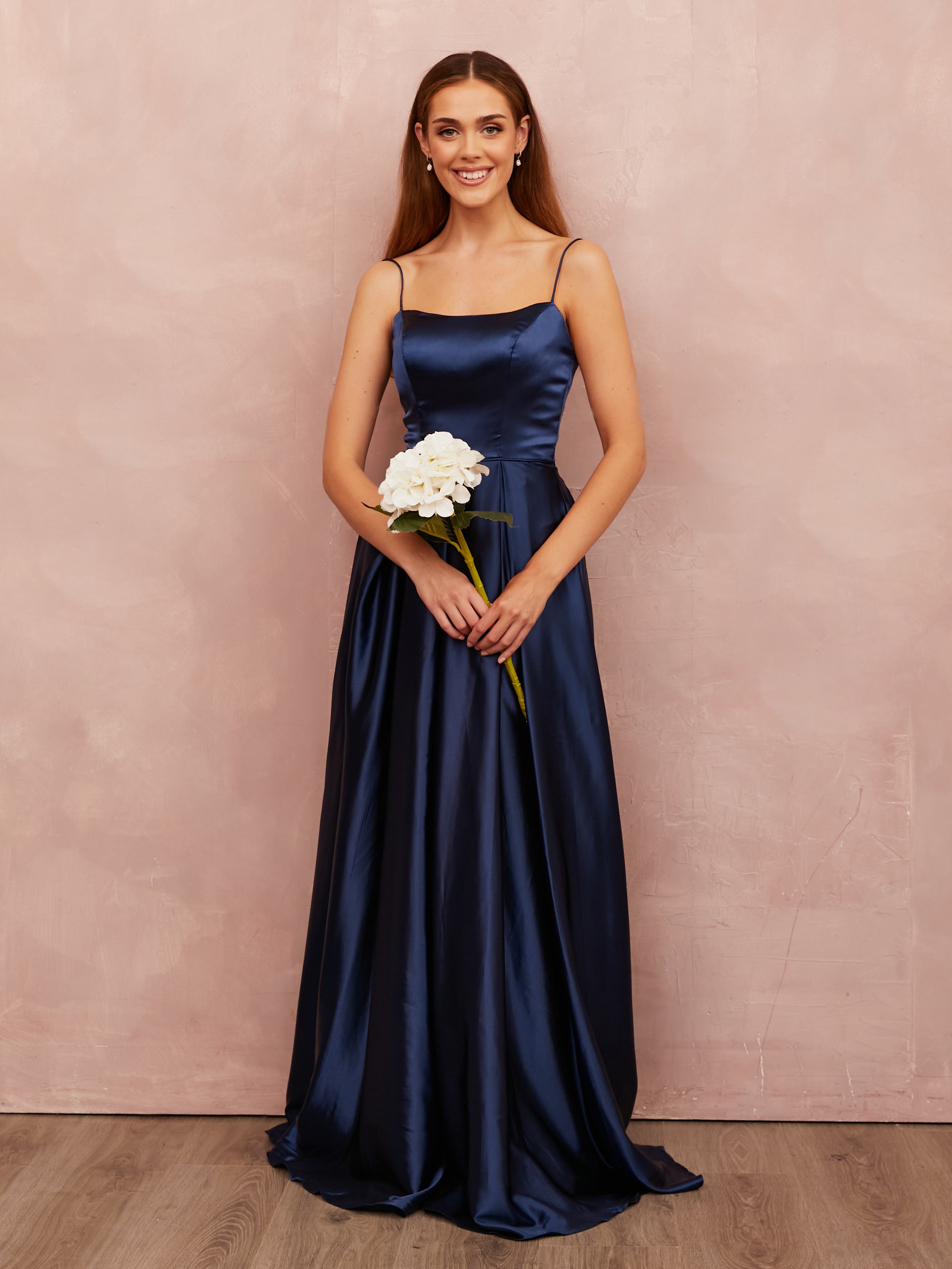 Kitty Satin - Navy
