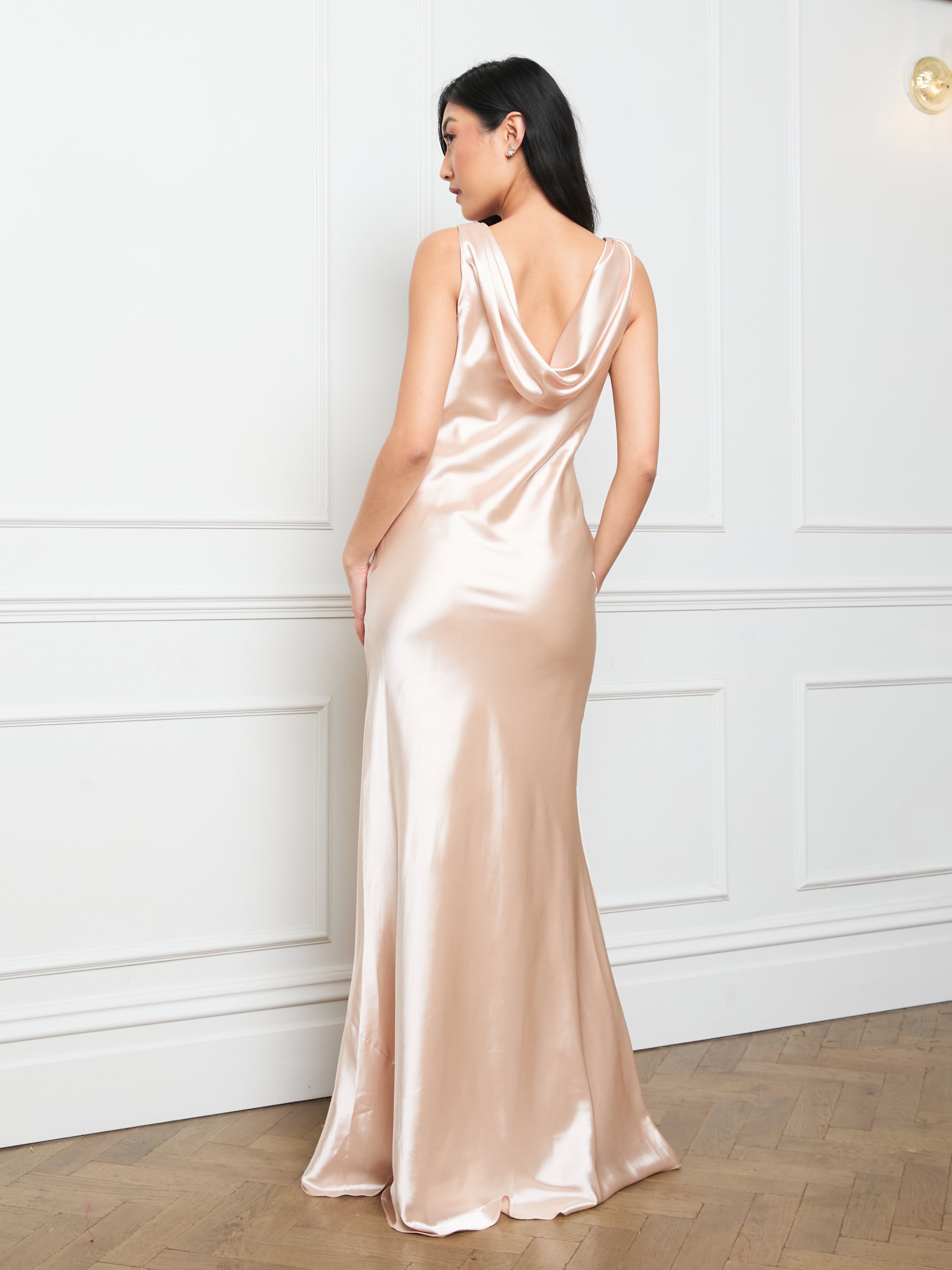 Camilla Satin - Champagne