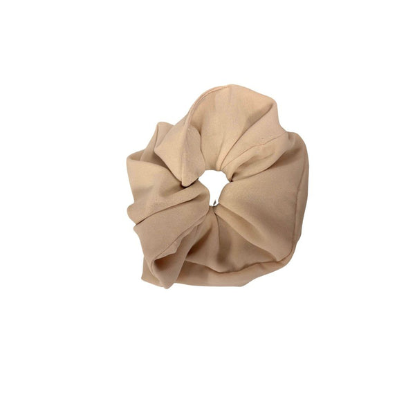 Champagne Chiffon Scrunchie - Large