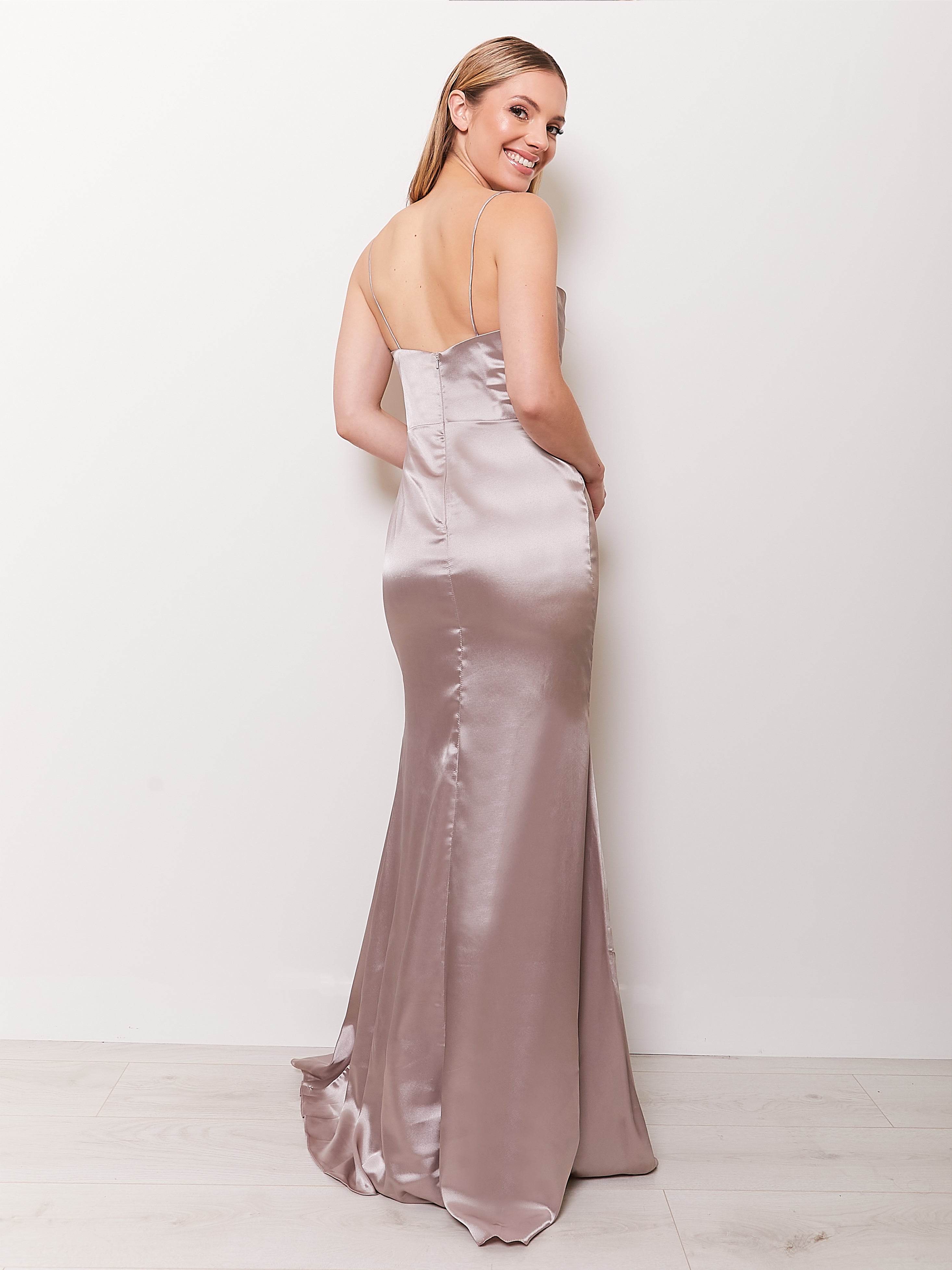 Nell Satin - Mink